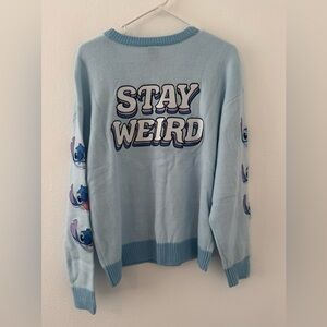 Her Universe Disney Lilo & Stitch Stay Weird Skimmer Cardigan NWT Size Large